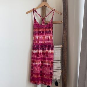 Banana Republic Silk Dress with Twist Straps